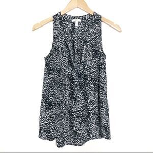 Joie | Silk Pattern Sleeveless Blouse